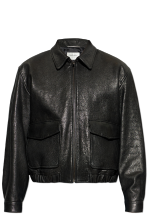 Black Leather jacket Dolce & Gabbana - Vitkac GB